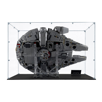 Songlection Acrylic Display Case For Millennium Falcon #75192 (Vertical), Dustproof Display Case (Case Only) (The Stand Is Not I