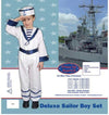 Deluxe Sailor Boy Children'S Costume Set Size: Extra Large