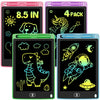 4-Pack LCD Writing Tablet for Kids 8.5 Inch, Colorful Doodle Board Drawing Pad Set, Erasable Electronic Educational Toys for Gir