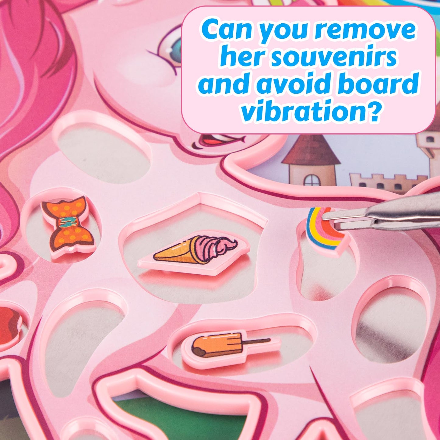 Unicorn Operate Board Game For Kids Ages 3+, Fun Games Classic Operate Game Play, Family Games For Kids, Board Games For More Pl