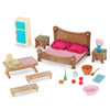 Lil Woodzeez - Sunshine Tiki Hut Beach Party Playset with 2 Posable Doll Figures, Storybook, & Miniature Beach Toys - Stackable