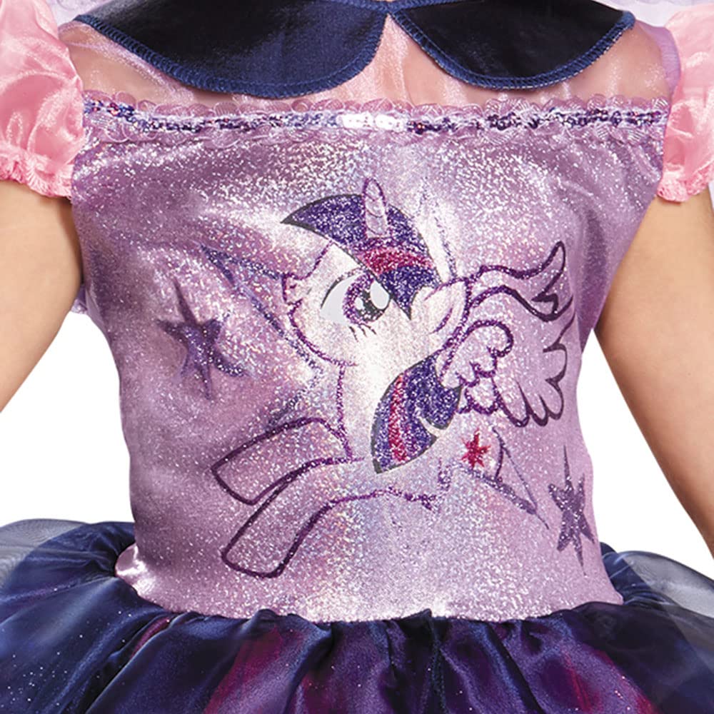 Disguise Twilight Sparkle Tutu Deluxe My Little Pony Costume, Small/4-6X , Purple