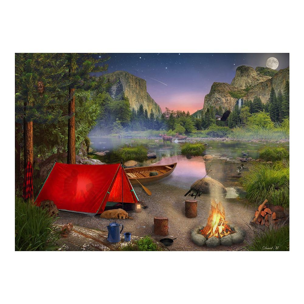 Vermont Christmas Company Wilderness Trip Jigsaw Puzzle 1000 Piece
