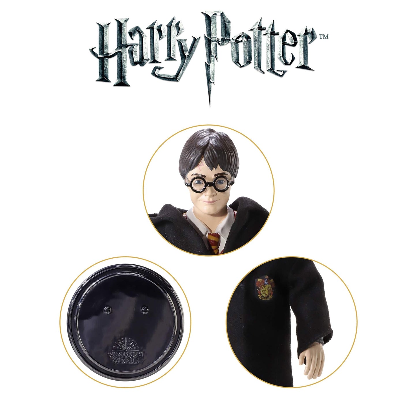 BendyFigs Harry Potter Multicolor Figure - Collectible, Articulated Toy for Fans and Collectors