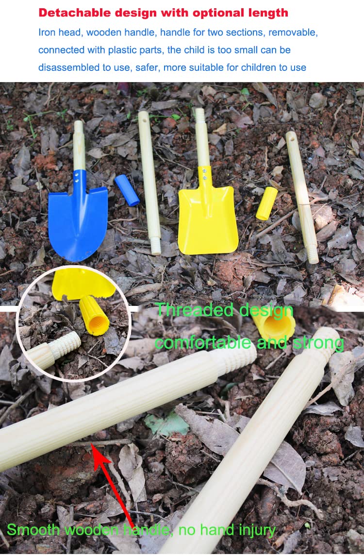 Xifando Mini Garden Tools- Kids Gardening & Lawn Care Hand Tools/Small Patio, Lawn & Garden Tools Set (Broom)