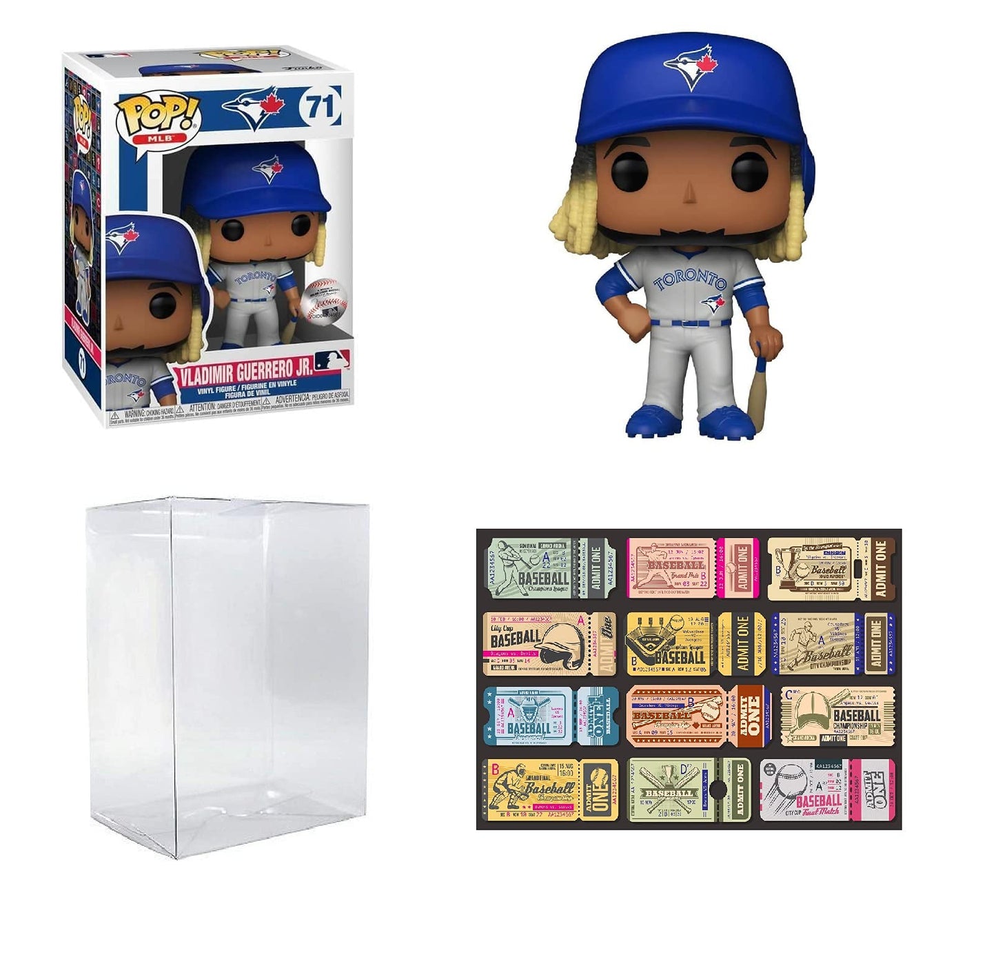 Vladimir Guerrero Jr Toronto Pop #71 Pop Baseball Vinyl Figure (Includes Ecotek Pop Box Protector Case)