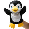 Hollyhome Plush Zoo Friends Hand Puppet Animal Puppet Penguin For Kids Storytime 14 Inches Black