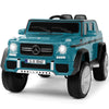 Joyldias Kids Ride On Cars, Licensed Mercedes-Benz Maybach G650S, 12V7A Battery Powered Toy Electric Car For Kids W/2.4G Remote Control, 2 Motors, 3 Speeds, Music, Horn, Led Lights, Peacock Blue
