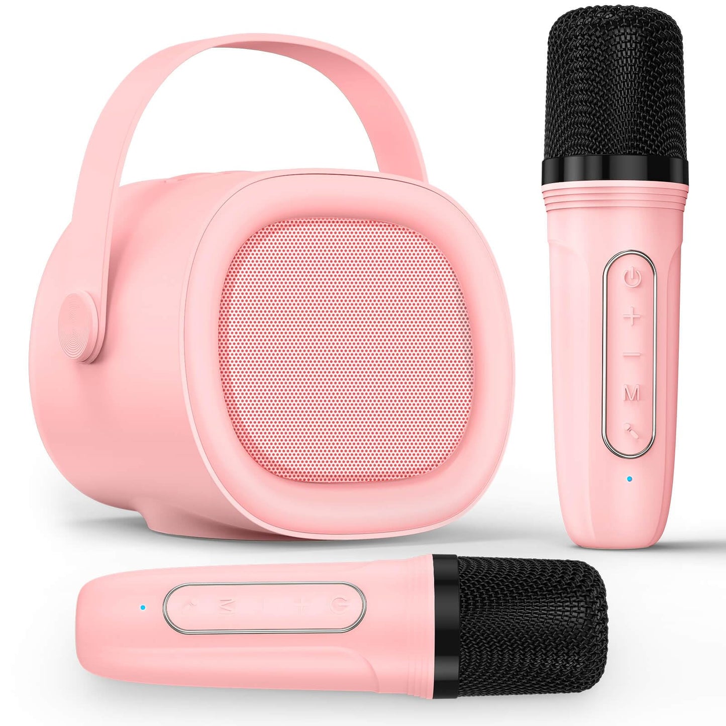 Lenrue Karaoke Machine For Kids With 2 Wireless Microphone, 4 Magic Voices, Karaoke For Girls Boys, Best Birthday Gifts For Kids