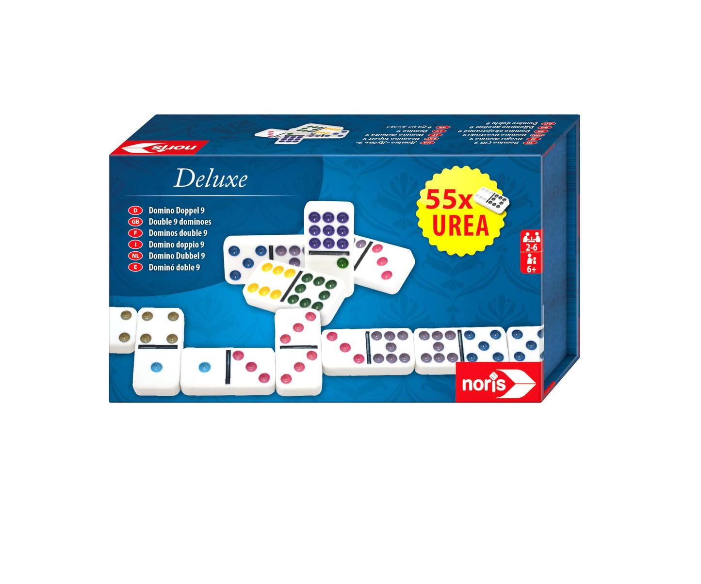 Noris-Spiele GmbH & Co.KG Deluxe: Domino Doppel 9 Board Game