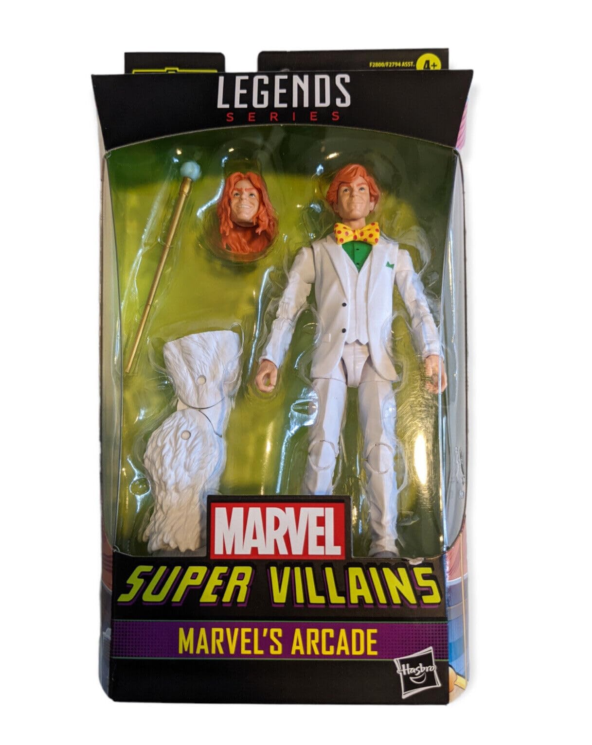 Marvel Legends Series 6-Inch Collectible Arcade Action Figure And 2 Accessories