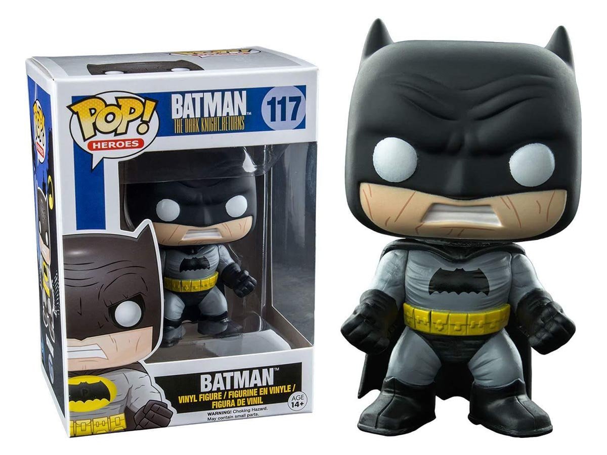 Funko Pop! Dc Heroes: The Dark Knight Returns Batman (Black Version) Vinyl Figure