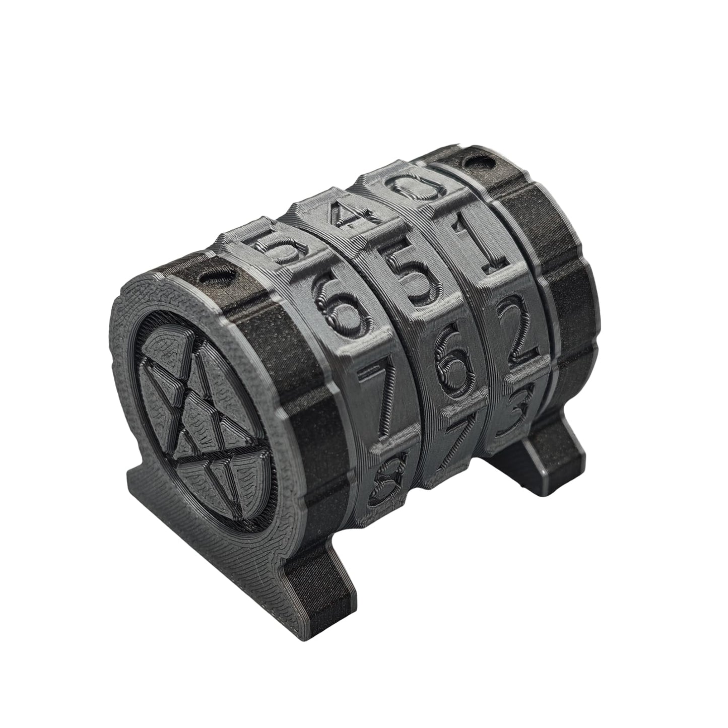 Life Counter Game Counter - Hp Tracker For Rpg, Tcg, Ccg, Board Games & Mtg, D&D, Magic The Gathering & Card Games (Silver)