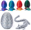 Executive Desk Toys Easter Egg, 3D Printed Dragon, 3D Dragon Eggs With Dragon Inside, Dragon Toy Dragon Egg Fidget Toy, Fidget T