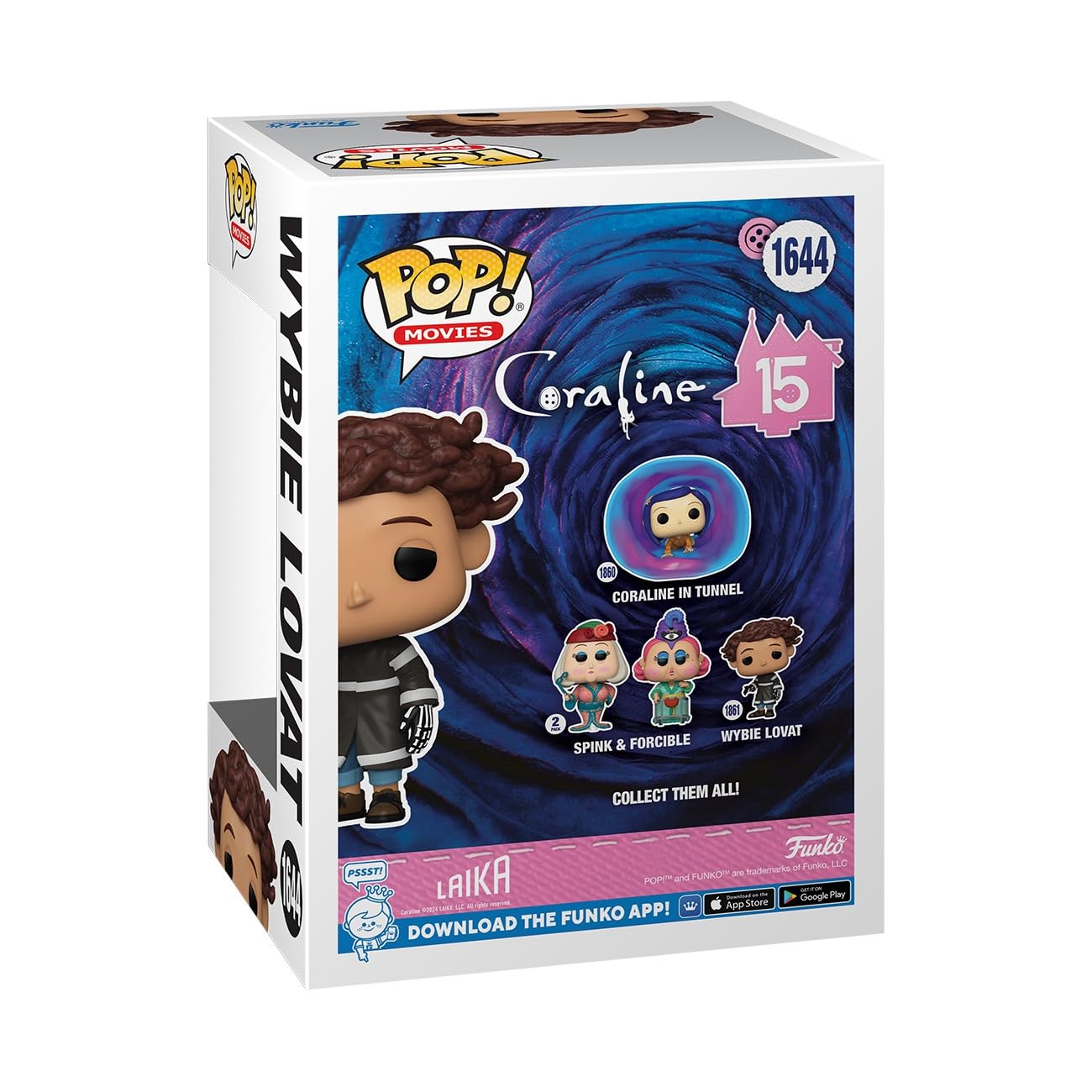 Funko Pop! Movies: Coraline 15Th Anniversary - Wybie Lovat - Collectable Vinyl Figure - Gift Idea - Official Merchandise - For Kids & Adults - Movies Fans - Model Figure For Collectors And Display