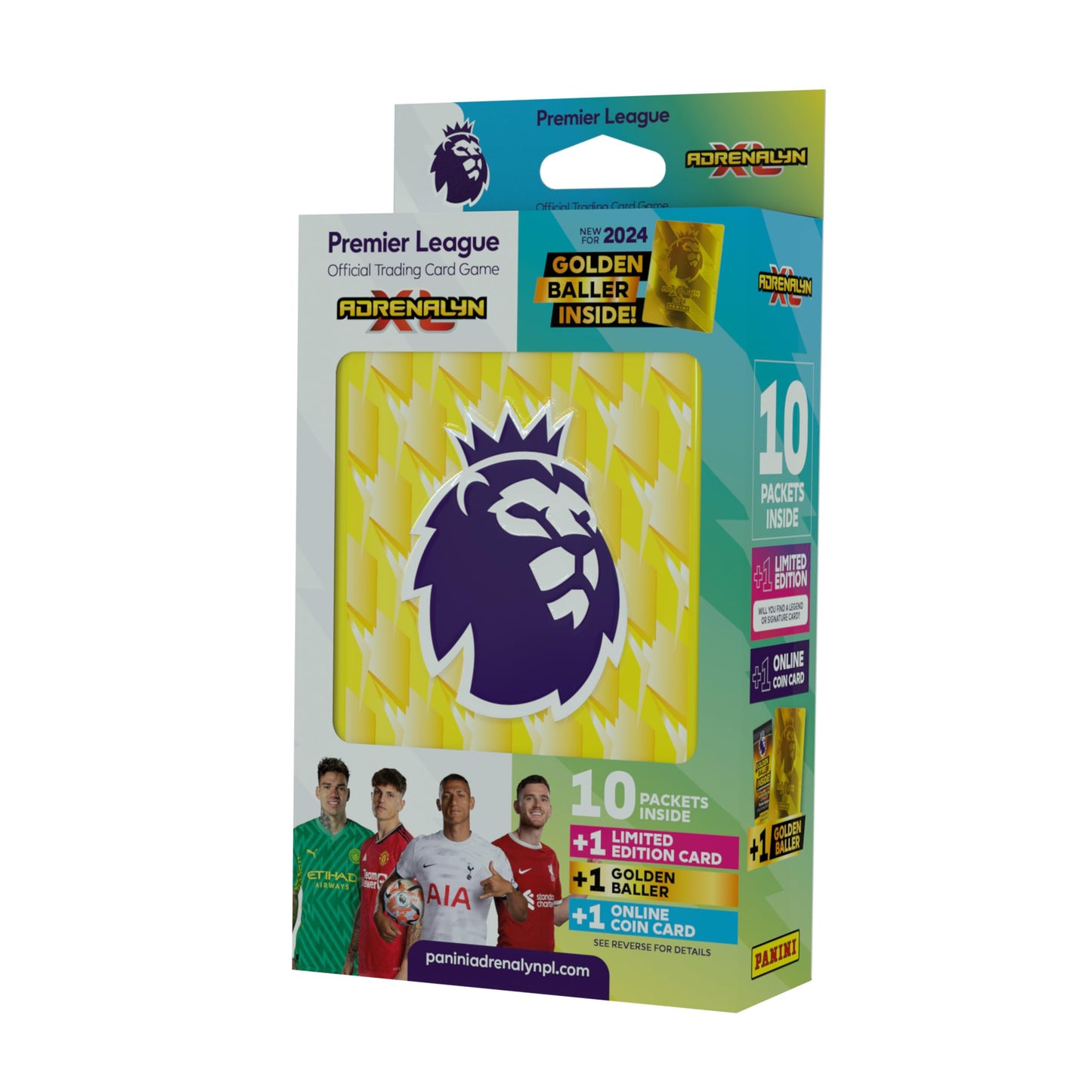 Panini Premier League 2023/24 Adrenalyn Xl Mega Tin, Mixed