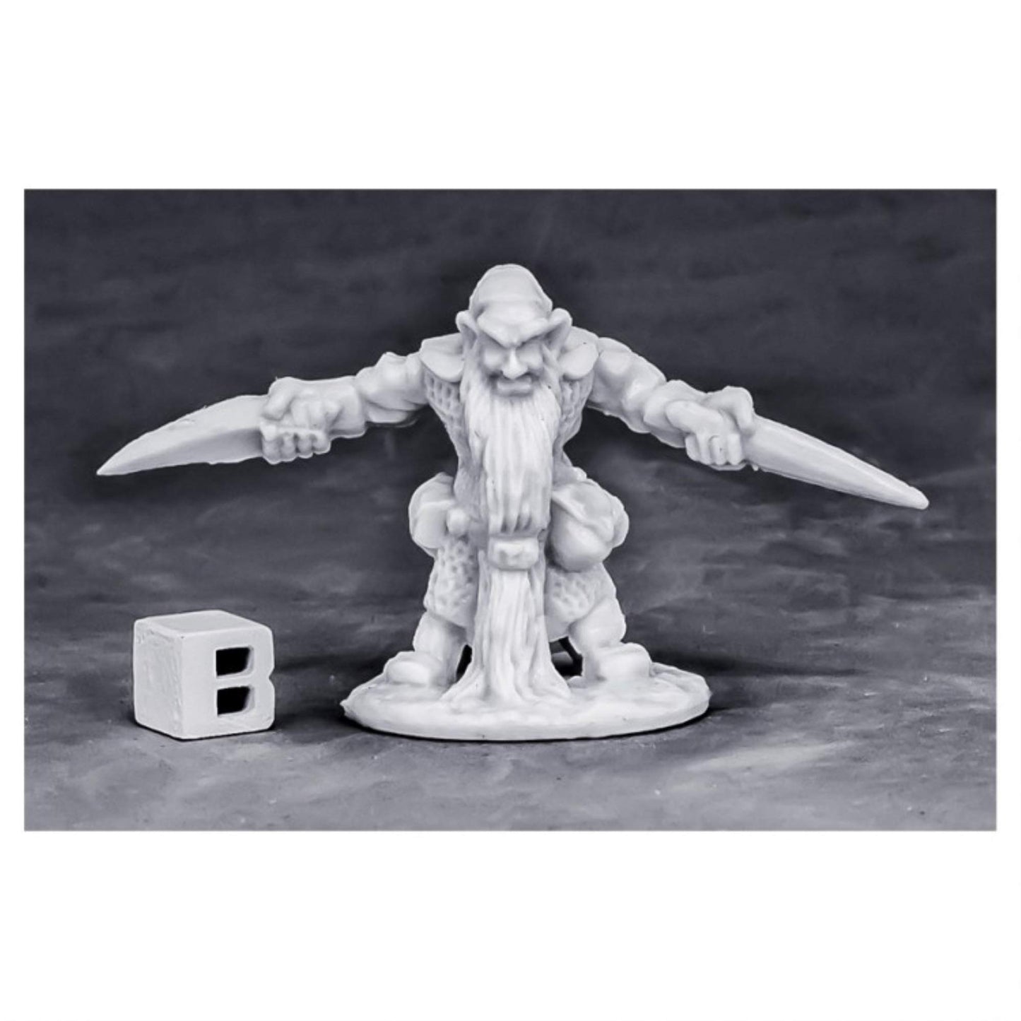Mini - Reaper Bones 77574 Dwarf Royal Weaponmaster