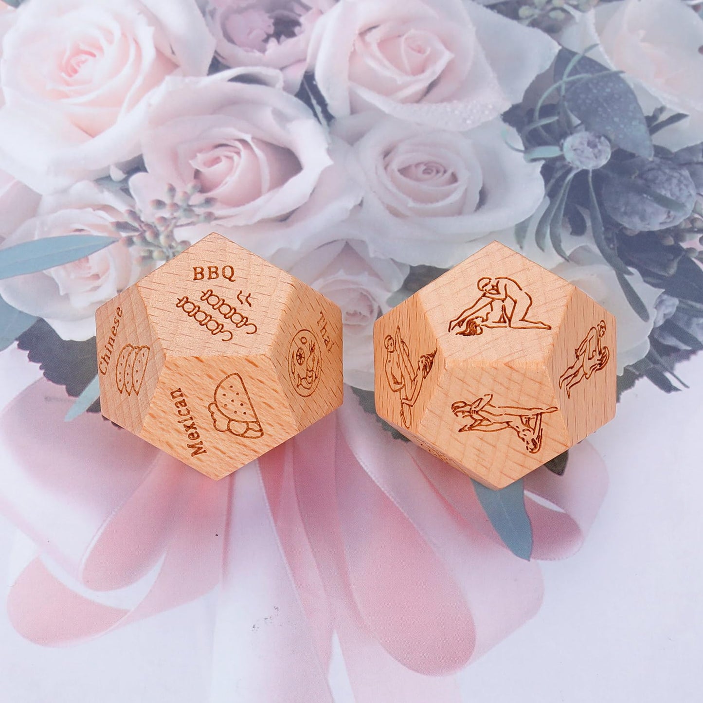 Date Night Gifts for Couples 5th Anniversary Wood Birthday Gifts for Women Men Wife Husband Bridal Shower Gift for Bride Groom V