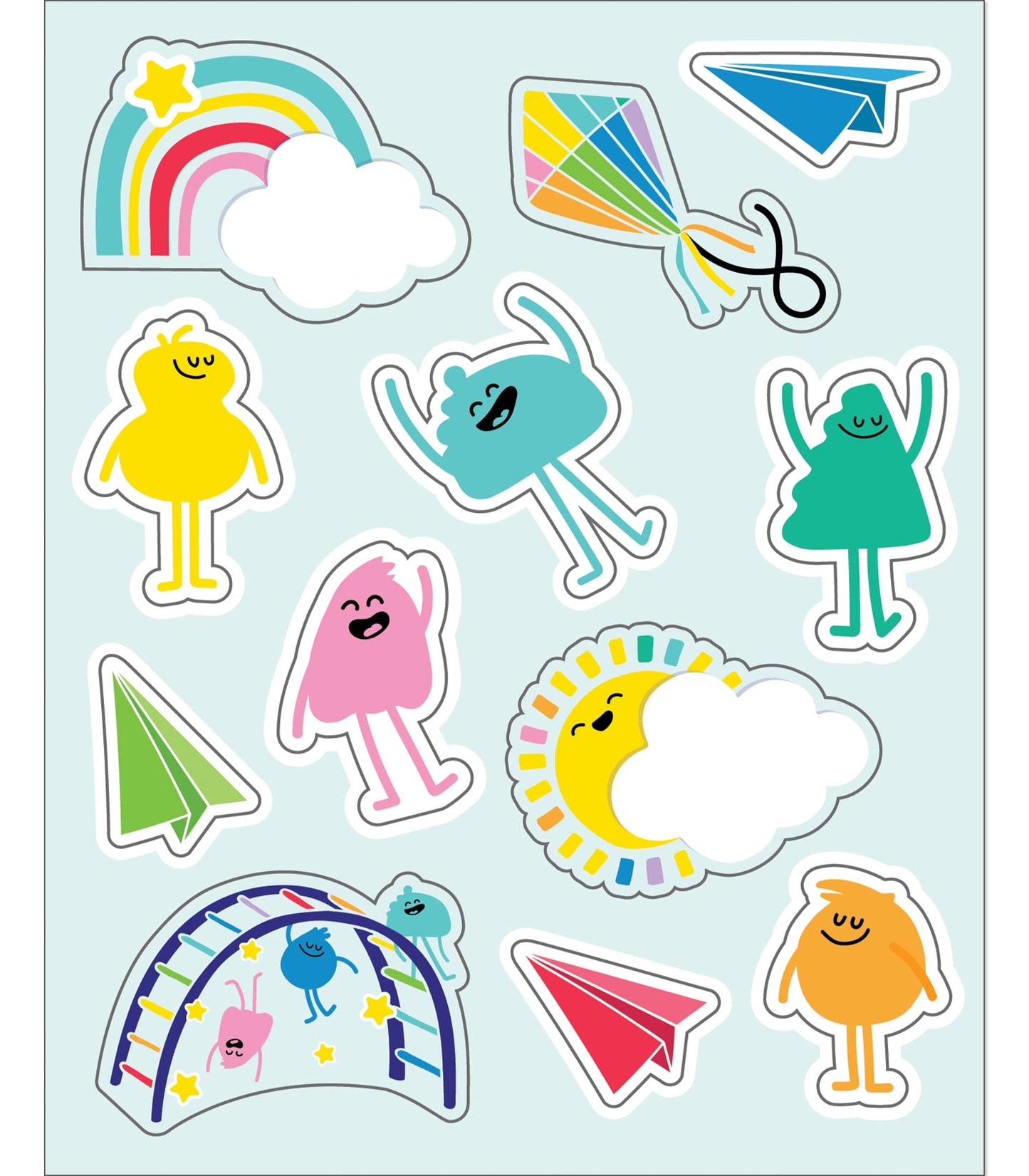 HAPPY PLACE SHAPE STICKERS