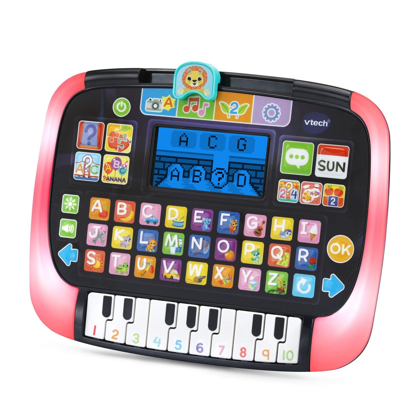 VTech Little Apps Light-Up Tablet - Black Educational Toy for Kids, Interactive Learning, Fun Apps and Lights