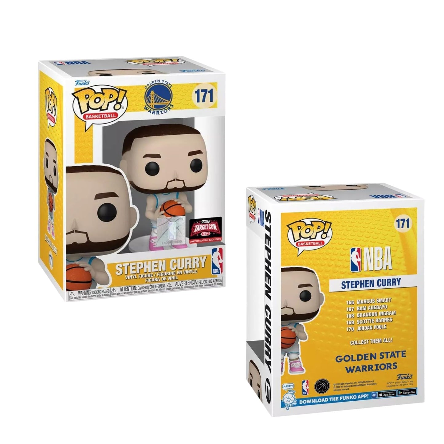 Funko Stephen Curry (Golden State Warriors) 2022 Nba All Star Pop! Exclusive