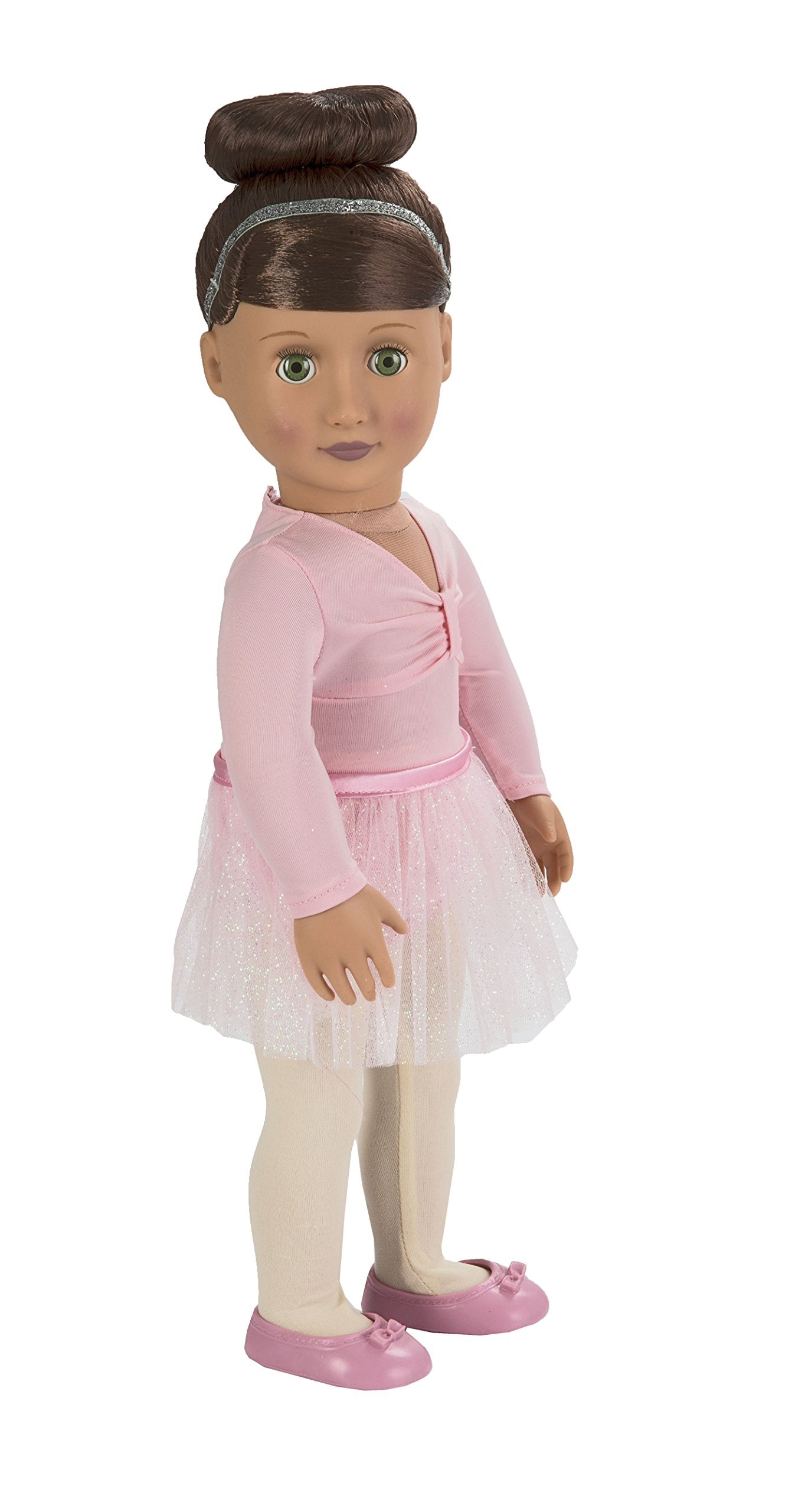 Our Generation By Battat- Sydney Lee 18' Deluxe Posable Ballerina Doll With Book & Accessories- For Age 3 Years & Up