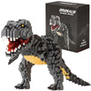 Aigidusansu Jurassic Dinosaur Micro Building Blocks, 1530Pcs Velociraptor Tyrannosaurus Rex Diy Mini Diamond Blocks Bricks Toy D