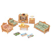 Dollhouse Furniture Set For Kids Toys Miniature Doll House Accessories Pretend Play Toys For Boys Girls & Toddlers Age 3+ With L