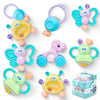Supvib Baby Toys 0-6 Months, Rattle Toys For Babies 0-6 Months Teething, Newborn Baby Rattles 0-6 Months, Infant Rattles Teether