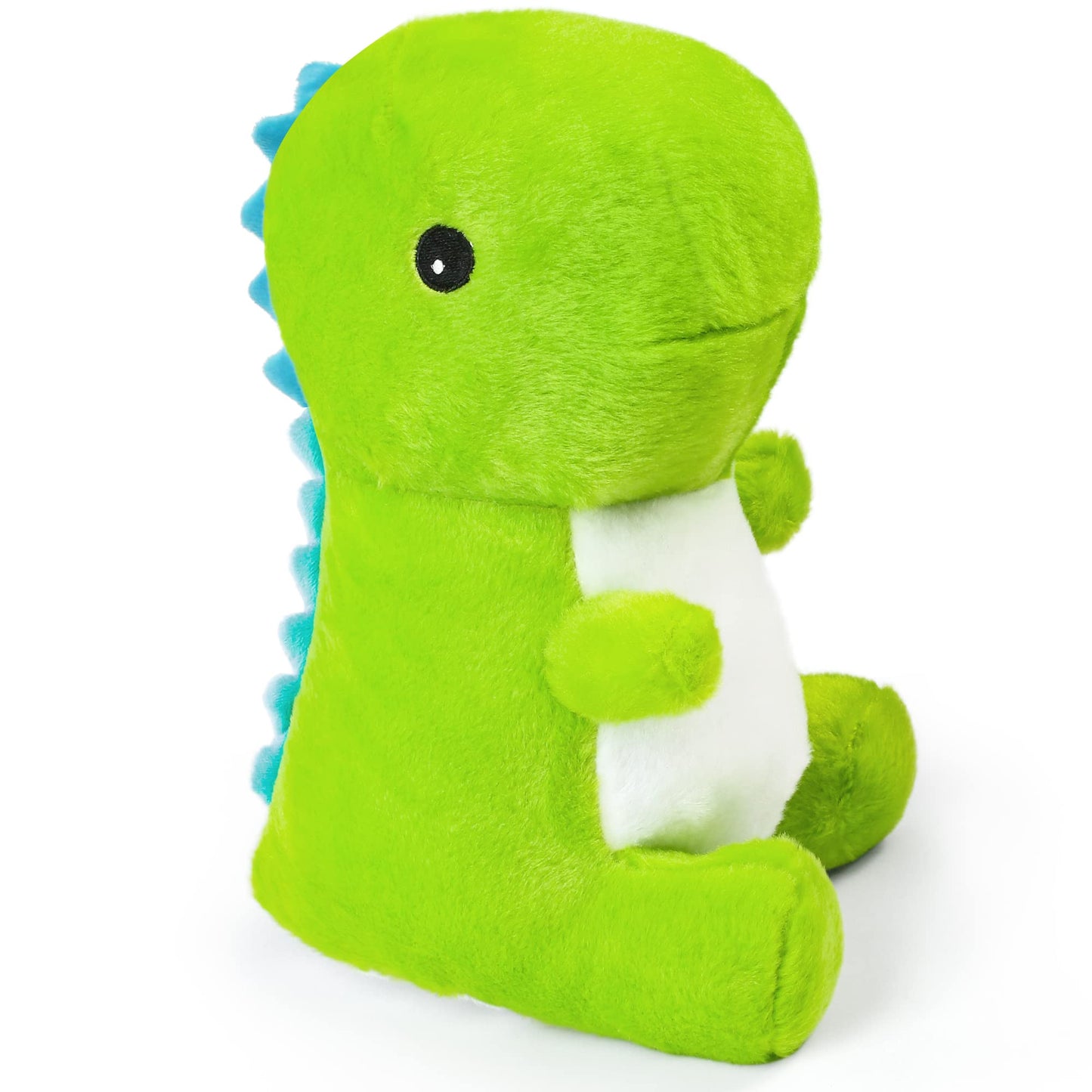 Benben Dinosaur Stuffed Animal, 10” T-Rex, Dino Plush Toys, Cute Plushies Stuff For Kids, Tyrannosaurus Rex, Baby Shower, Christmas, Birthday Gifts, Easter Decorations, Green