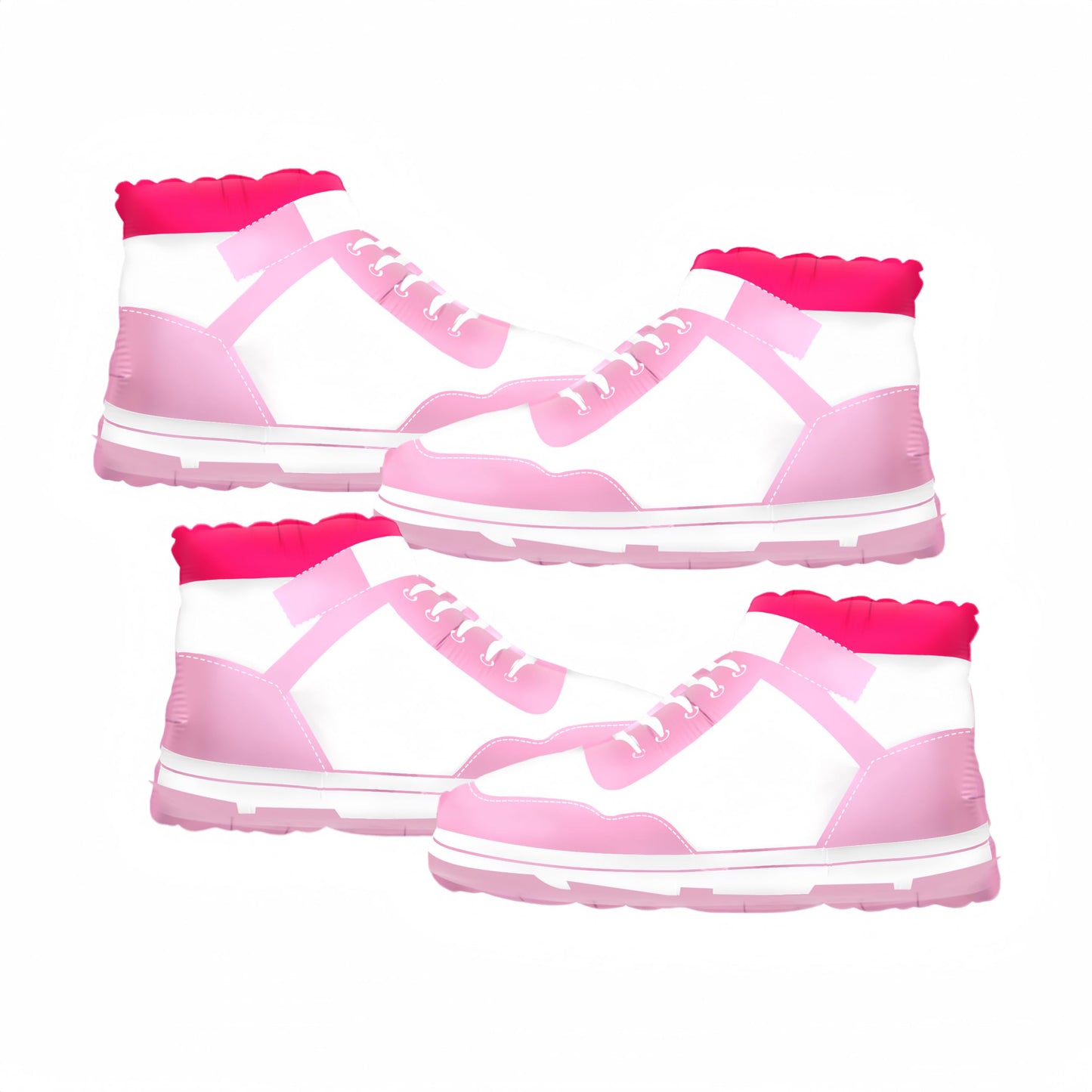 Girl Shoes Balloon/Basketball Shoes Sneaker Balloons/Girl Birthday Foil Balloon Princess Shoes/Mother'S Day Birthday Balloon/Bri