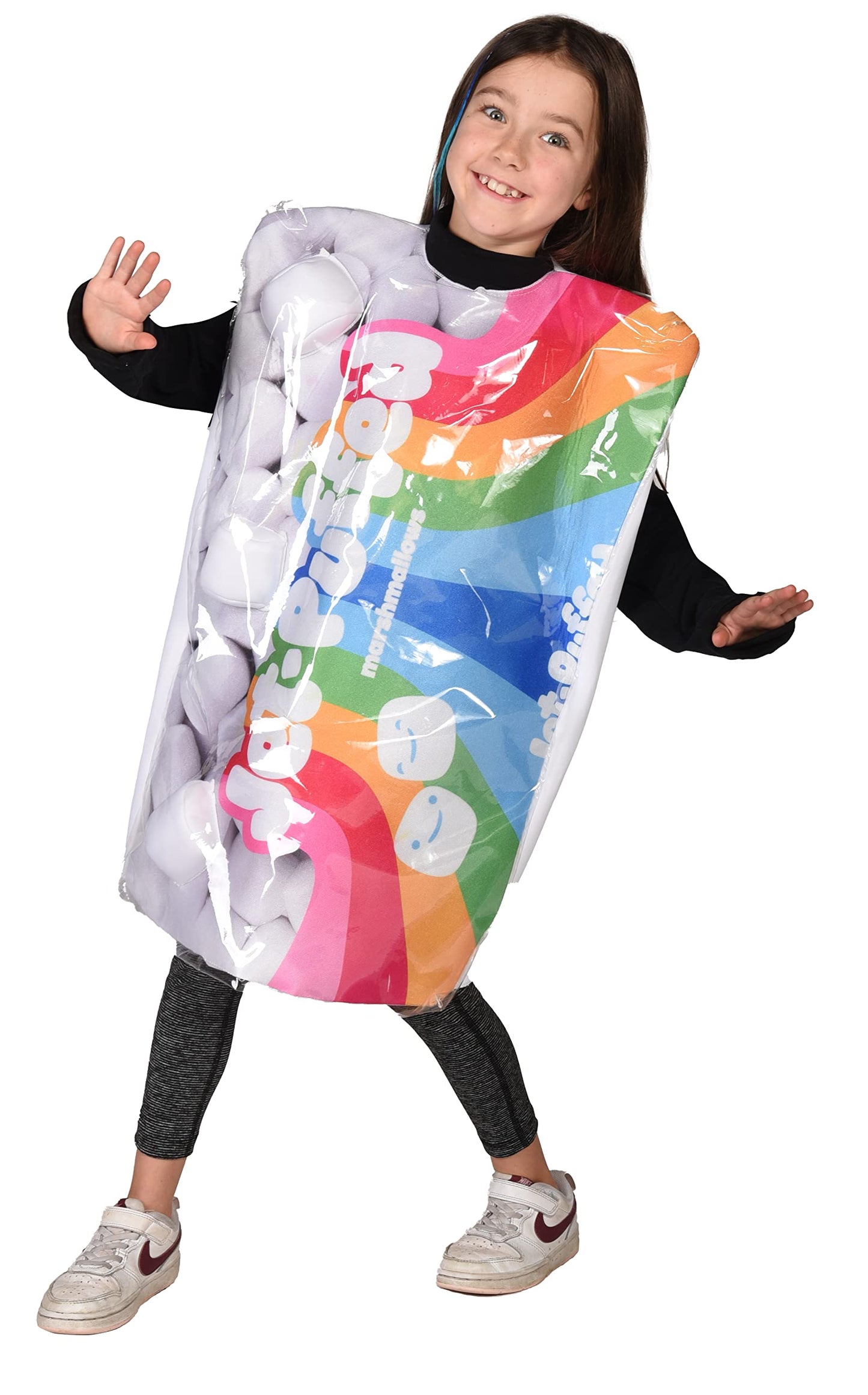 Rasta Imposta Kraft Jet-Puff Marshmallows Costume Kids Candy Dress Up Cosplay Halloween Costumes, Child Size 7-10