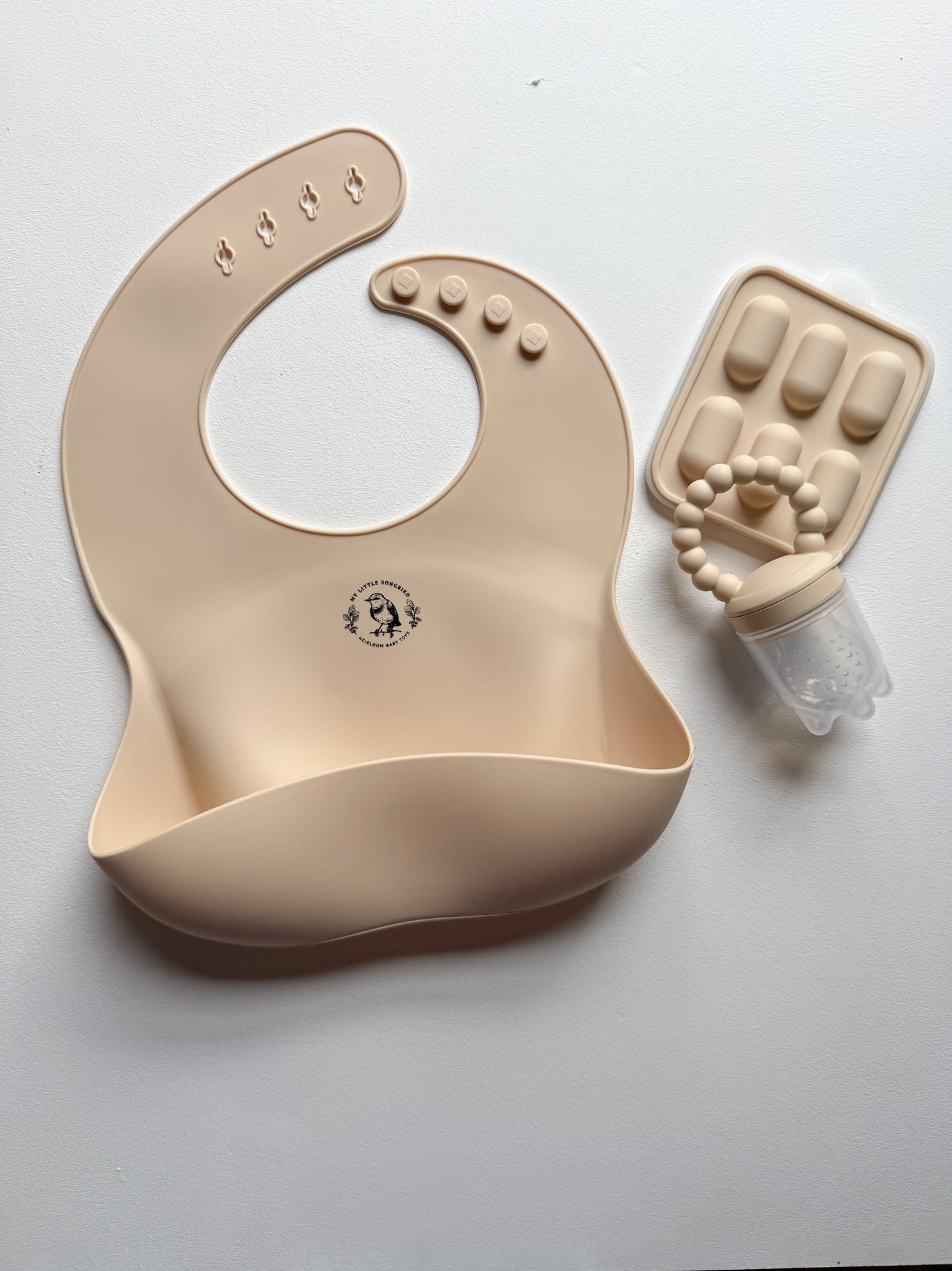 Silicone Fruit feeder & Ice Tray Set