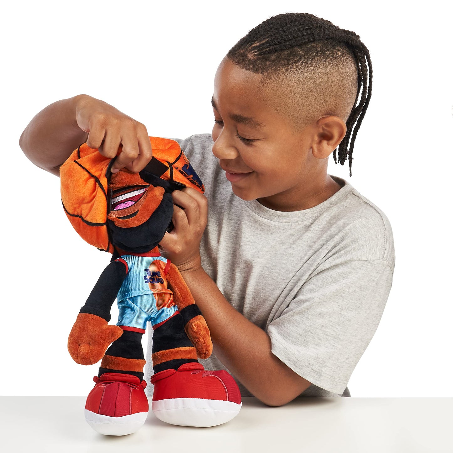Space Jam: A New Legacy - Transforming Plush - 12' Lebron James Into A Soft Plush Basketball - Exclusive