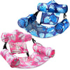 2 Pack Inflatable Pool Floats mature-themed Floating Chair Lounger Adjustable Blow up Pool Noodles Float for Heavy Duty mature-themed Fabric Swimming Water Chair for Party Summer Beach Vocation Essential Lake Fun