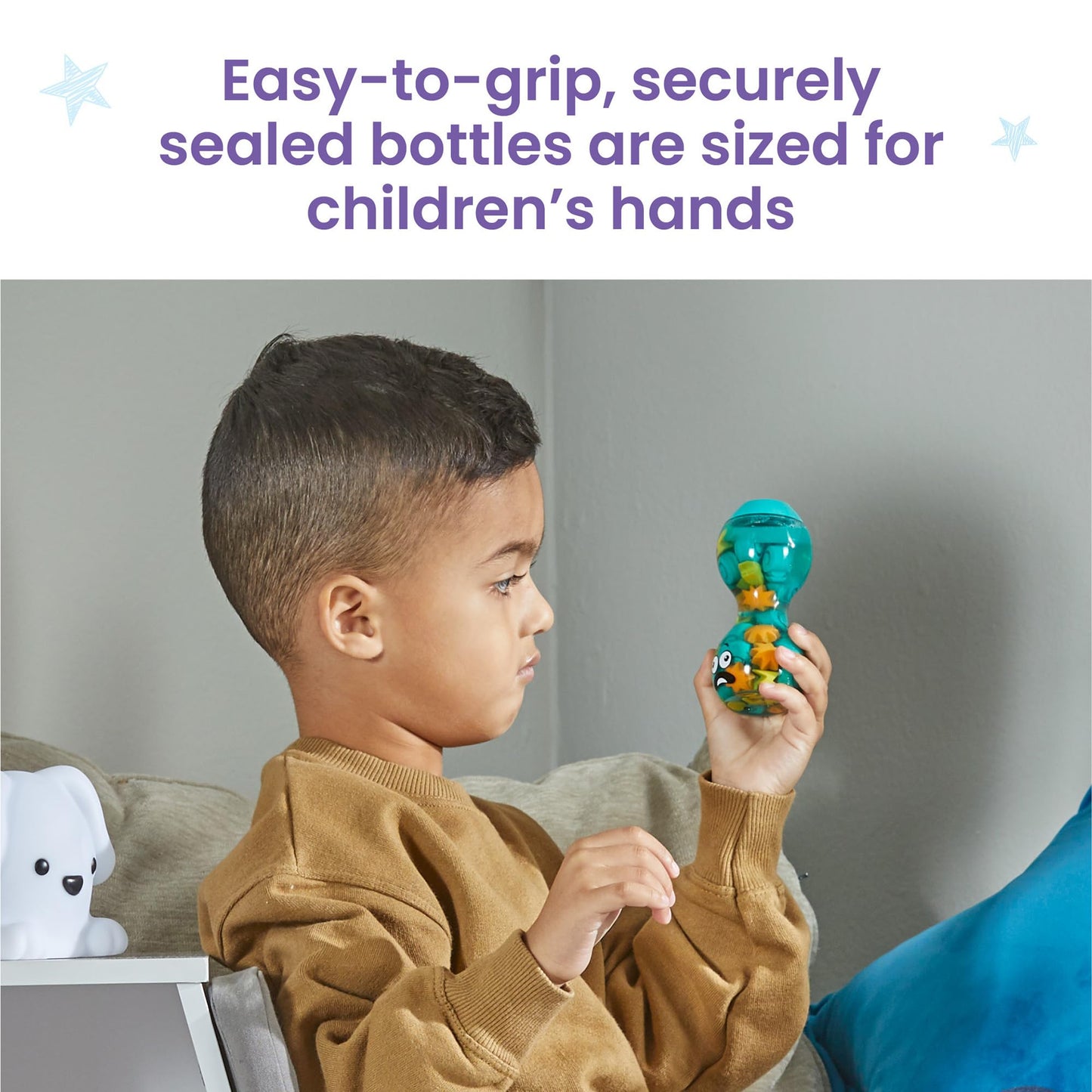 Hand2Mind Express Your Feelings Sensory Bottles- Opposite Emotions, Toddler Sensory Toys, Quiet Fidget Toys, Play Therapy Toys, Calm Down Corner Supplies, Calming Corner, Social Emotional Learning