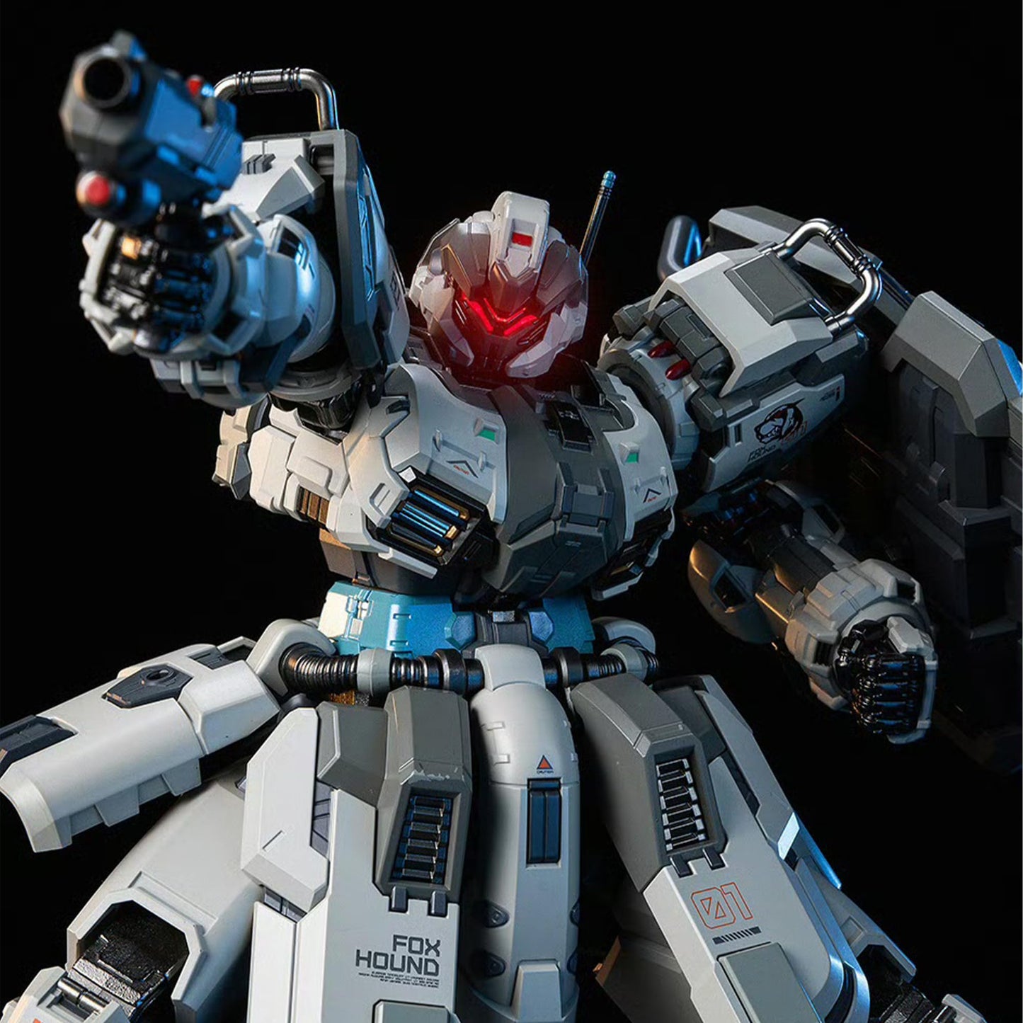 Beerise Moshowtoys Action Figures Mech - Excellence Level Tyrant Foxhound Second Team Standard Type - 7,Classic Character,Collec