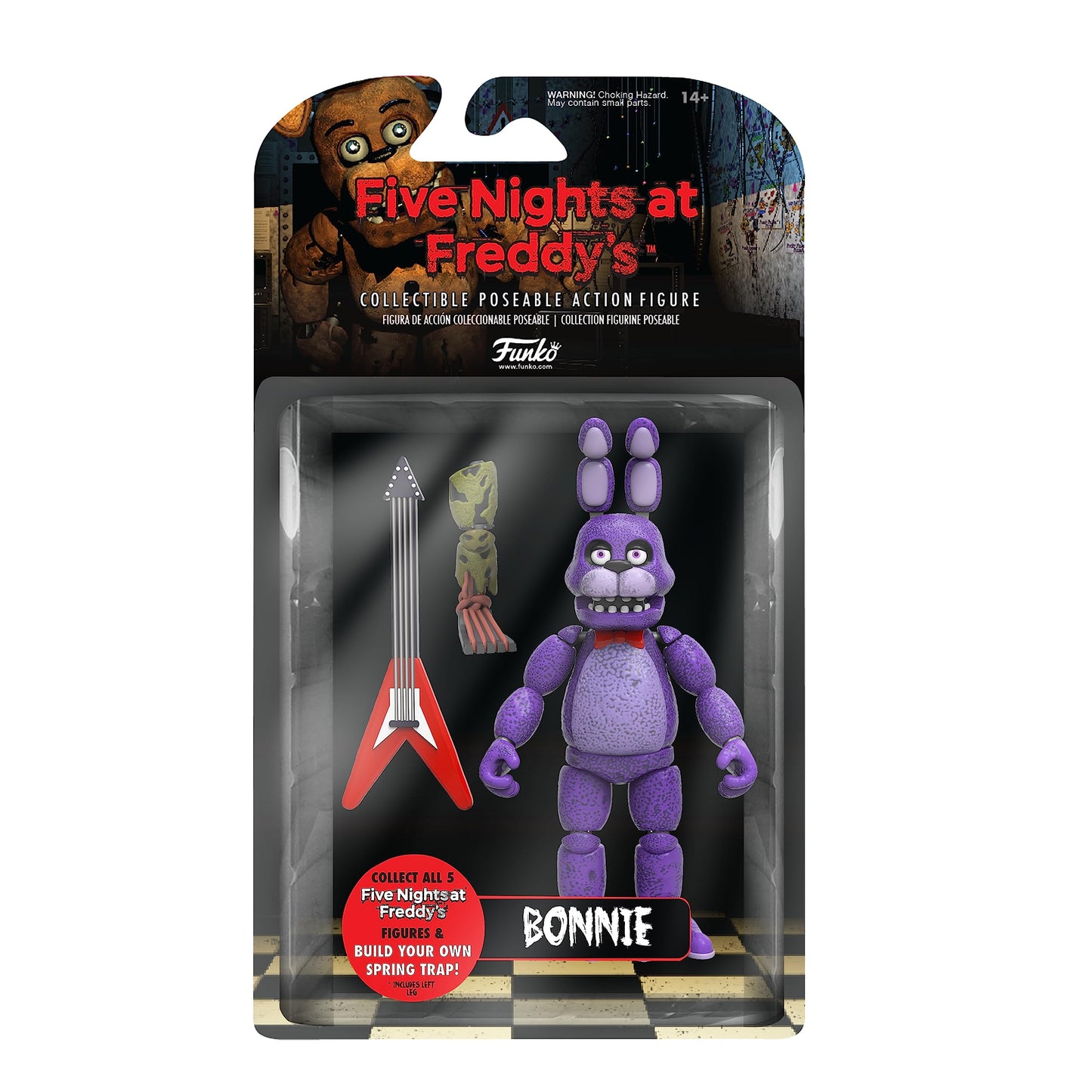 Funko 5' Articulated Action Figure: Five Nights At Freddy'S (Fnaf) - Bonnie The Rabbit - Collectible - Gift Idea - Official Merchandise - For Boys, Girls, Kids & Adults - Video Games Fans