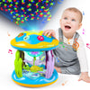 Letapapa 4 in 1 Musical Projector Baby Toy, Light Up Tummy Time, Medium, Blue, Model LE-HYGT-08, for Infants 6-18 Months