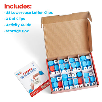 Hand2Mind Learn My Letters Fine Motor Clips, Kids Clothespin Activities, Letter Practice For Preschoolers, Toddler Alphabet Lear