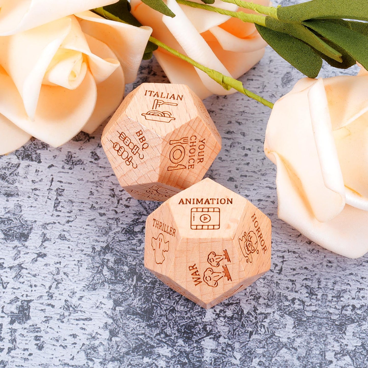 Valentines Day For Him Her Date Night Gifts For Boyfriend Girlfriend Food Decision Dice Birthday Gifts For Husband Wife Couples