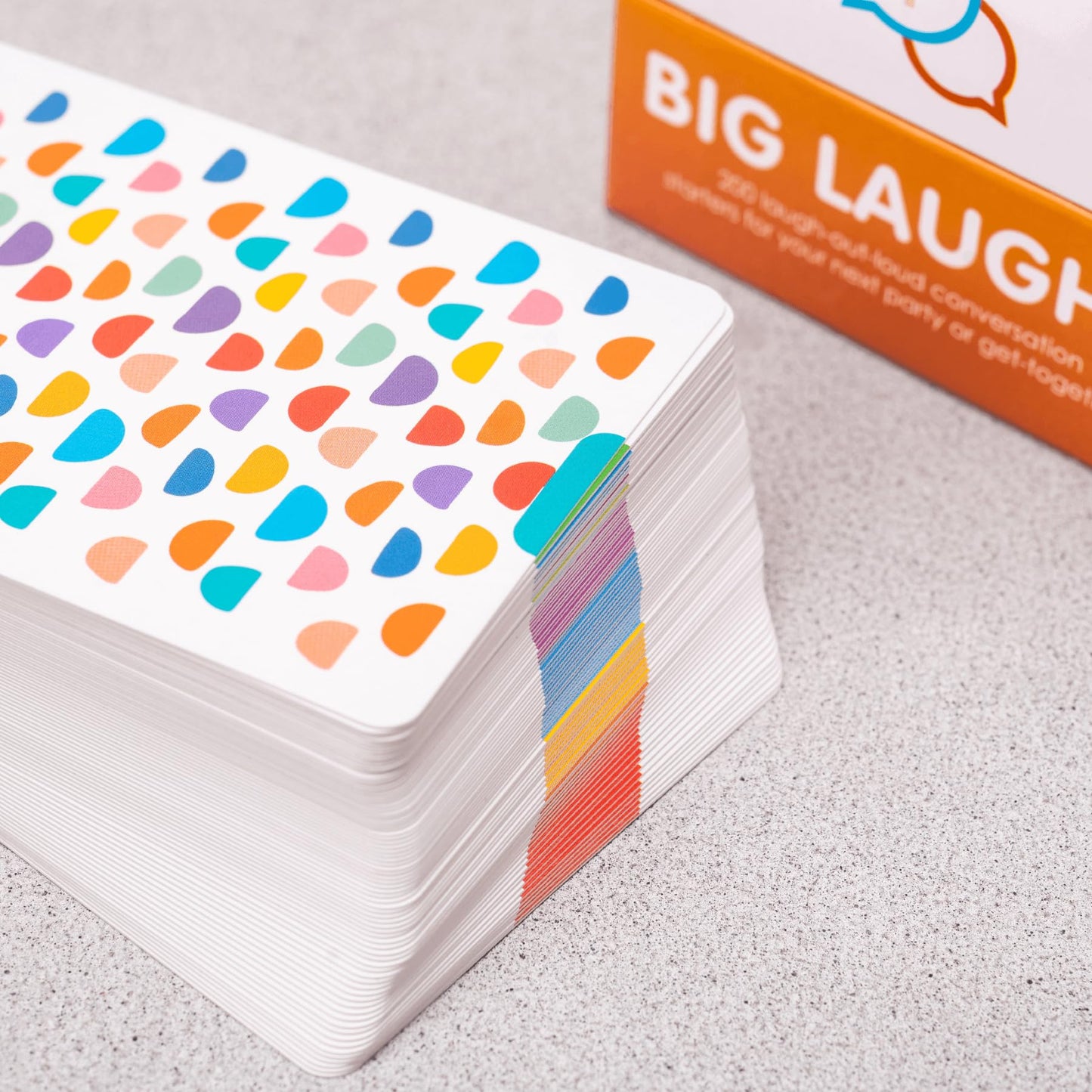TALKING POINT CARDS Fun Conversation Card Game - 200 Hilarious Questions - Small - Mixed Material - Ideal for Parties and Family Reunions