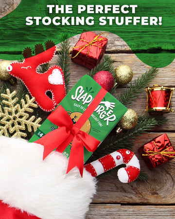 Slapburger Card Game - Fast-Paced Kids And Family Games For Ages 4 And Up - Fun Card Game For Birthdays, Classroom, Camping, Game Night & Friends - Easy To Play, 2 To 6 Players, 15 Minutes Playtime