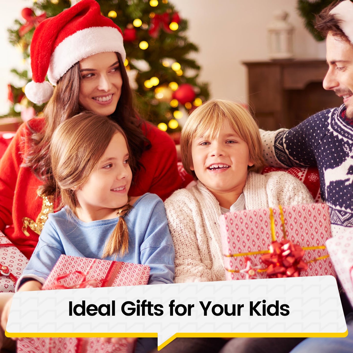 Tecnock RC Cars Remote Control Car for Boys and Girls, 1:18 Scale RC Car with LED Lights, 2.4GHz 2WD All-Terrain RC Truck, Recha