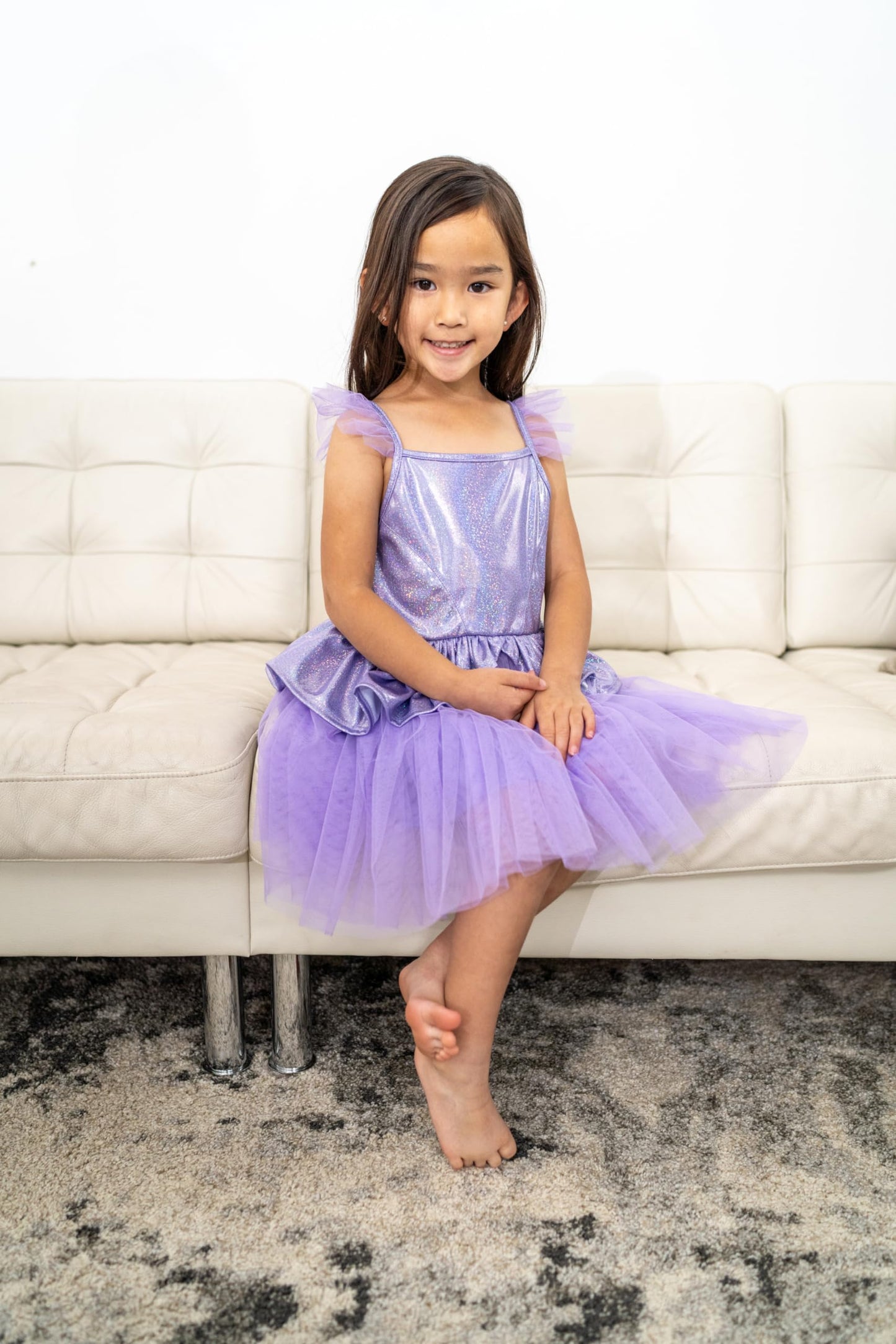 Little Adventures Lilac Tutu Princess Dress Up Costume - Machine Washable Child Pretend Play Dress With No Glitter (3Xl 11-13 Ye