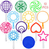 Oun Nana Bubble Wands Set, 12 Pcs Large Bubble Wands With Tray For Kids, Giant Bubble Wands Bubble Makers Bulk For Kids Summer Outdoor Bubble Party Favors