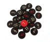 Tabletop Monthly Dark Mode Replacement Number Tokens Compatible With Catan'S Settlers Of Catan 5-6 Player Extension And Seafarer