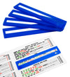 QANIUOS Mahjong Line Finder, Mahjong Rules Reader, Acrylic Card Rules Helper for Mahjong Players Accessories and Gifts (Blue*4)