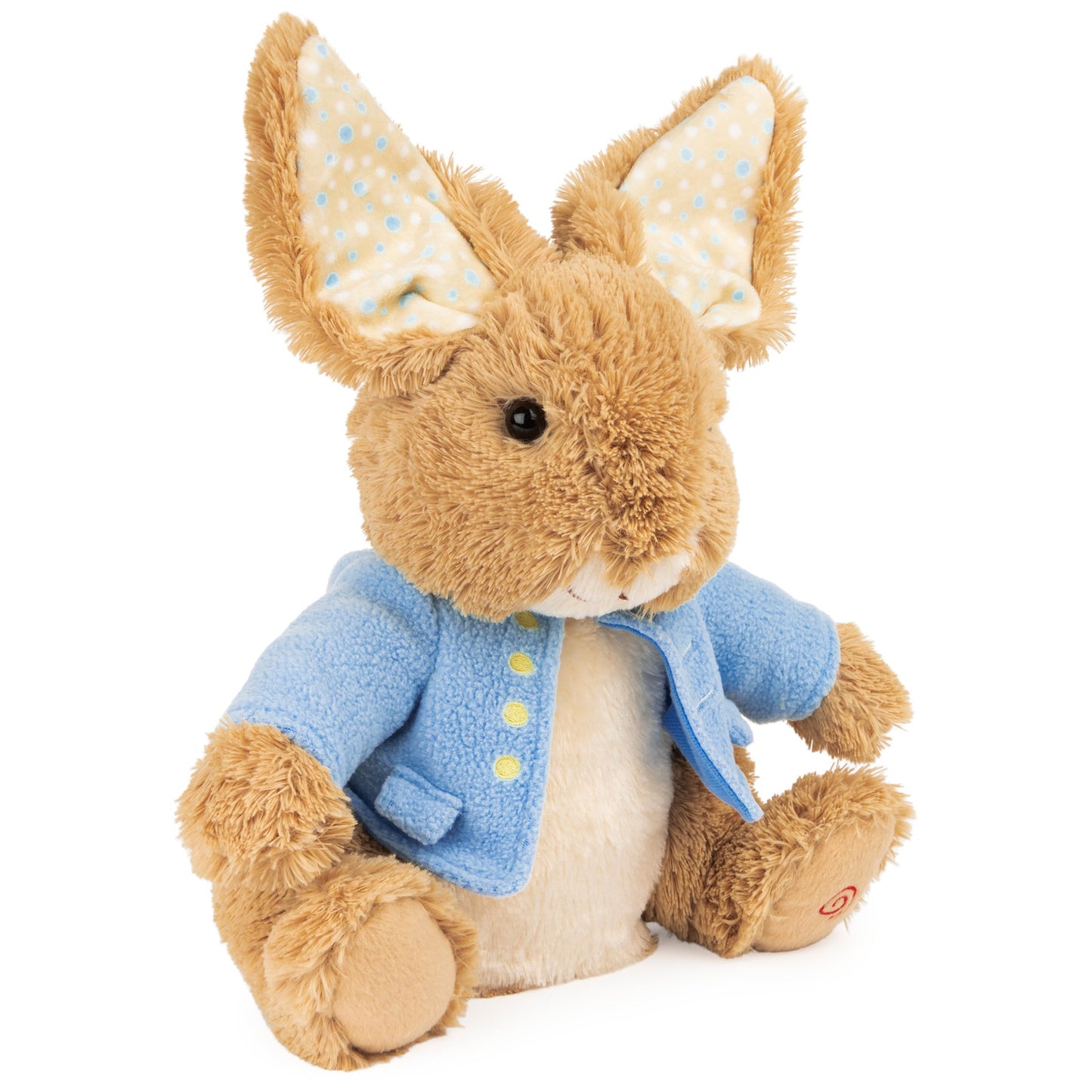 Gund Beatrix Potter Peter Rabbit Peek-A-Ears Animated Plush, Interactive Bunny Stuffed Animal, Sensory Toy For Babies And Toddle