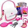 Gjzz Play Purse For Little Girls Toys - Toddler Purse Set Pretend Play Makeup Toys For 3 4 5 6 7 Year Old Girls, Kids Toy Purse